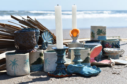 Lagoon Candle Holder