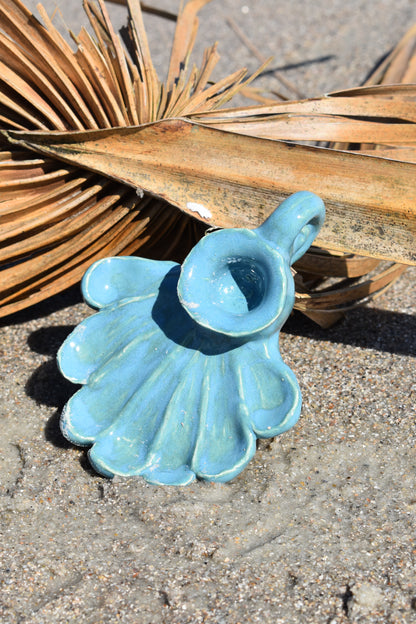 Lagoon Blue Chamber Shell