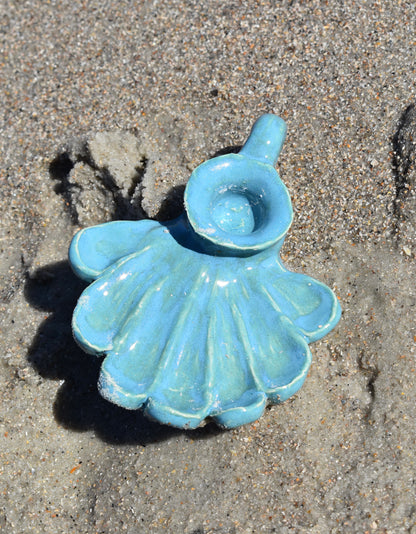 Lagoon Blue Chamber Shell