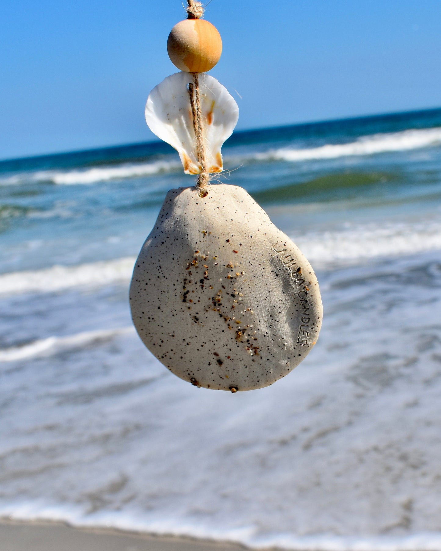 Blue SeaShell Car Diffuser