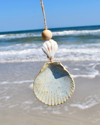 Blue SeaShell Car Diffuser