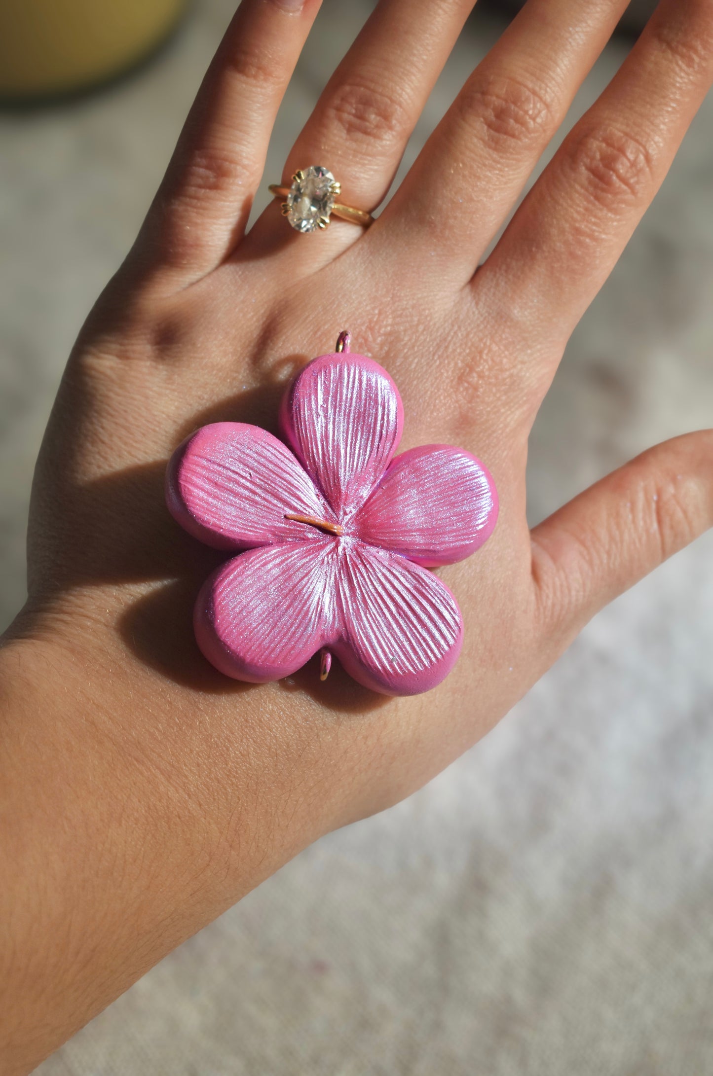Pink Hibiscus Car Diffuser & Fragrance