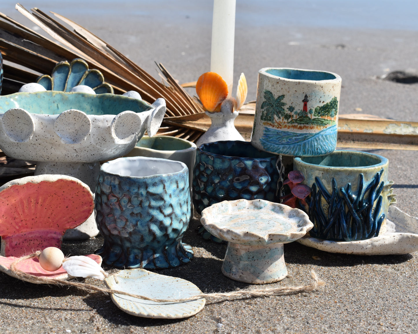 Tide Washed Pedestal