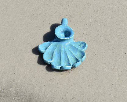 Lagoon Blue Chamber Shell