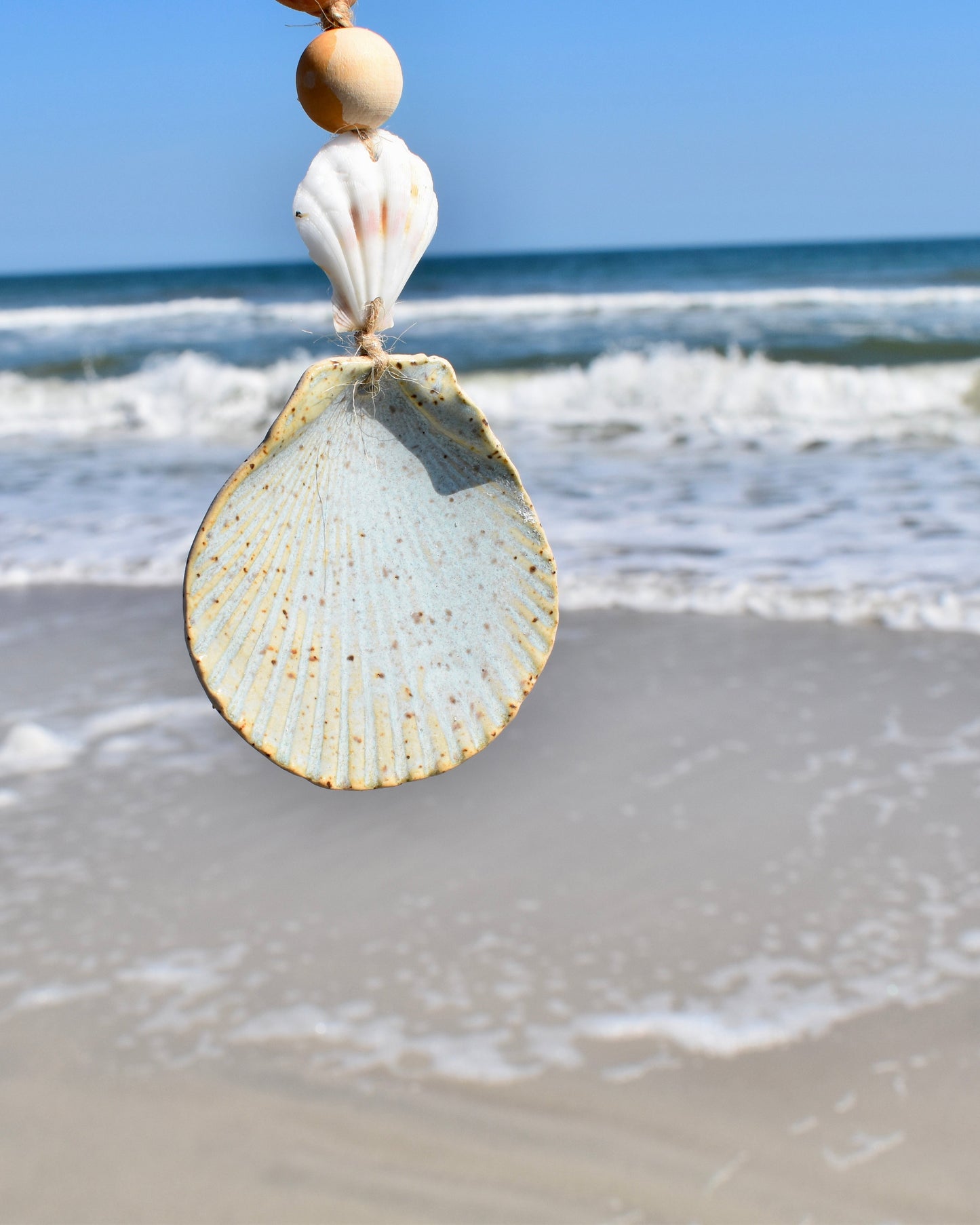 Blue SeaShell Car Diffuser