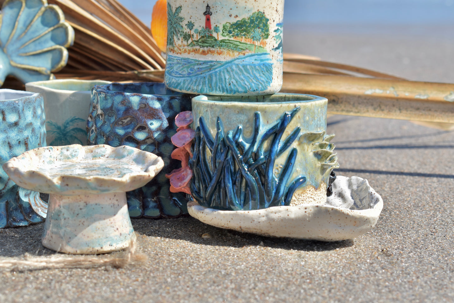 Tide Washed Pedestal