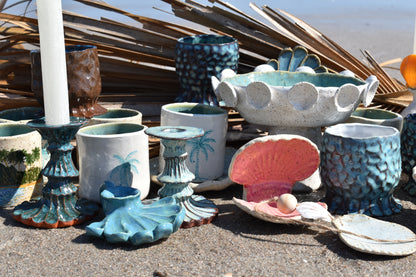 Lagoon Blue Chamber Shell